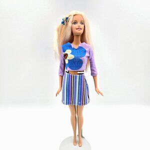 Hoops & Loops Barbie Doll 2003 B6385 Incomplete Mattel Read